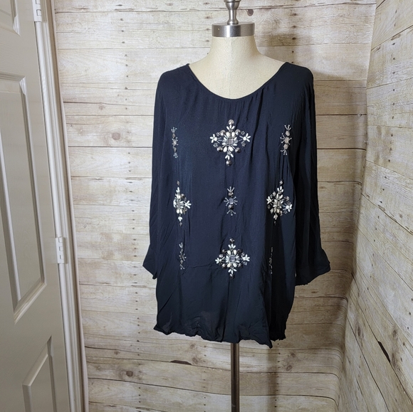 jcpenney Tops New Black Jcp Blouse Poshmark